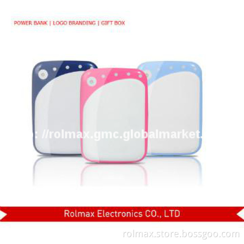6000mAH solar charger power bank